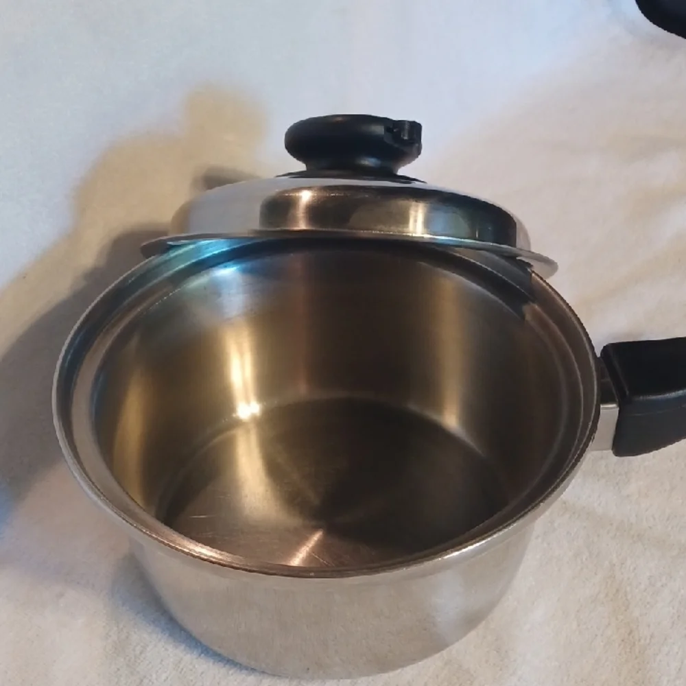Stainless Steel Saucepan 5 Ply Stainless Pot With Lid Made In The USA